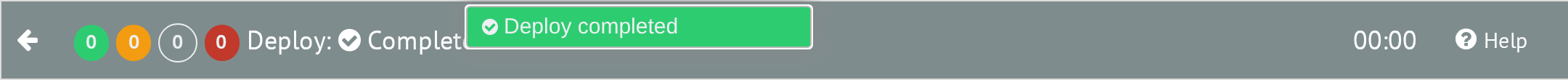 Deploy Toolbar