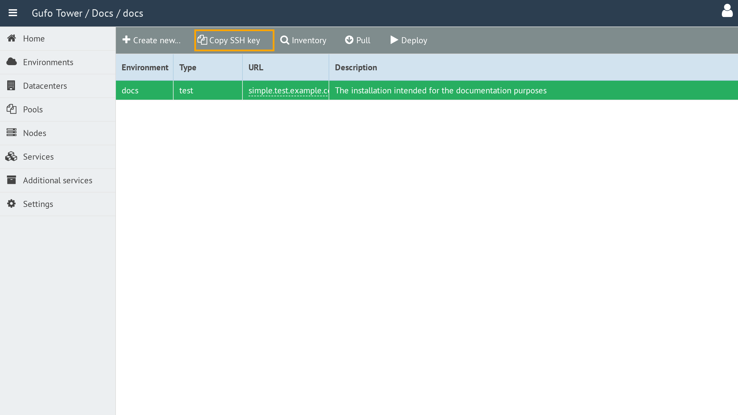 Copy SSH Key