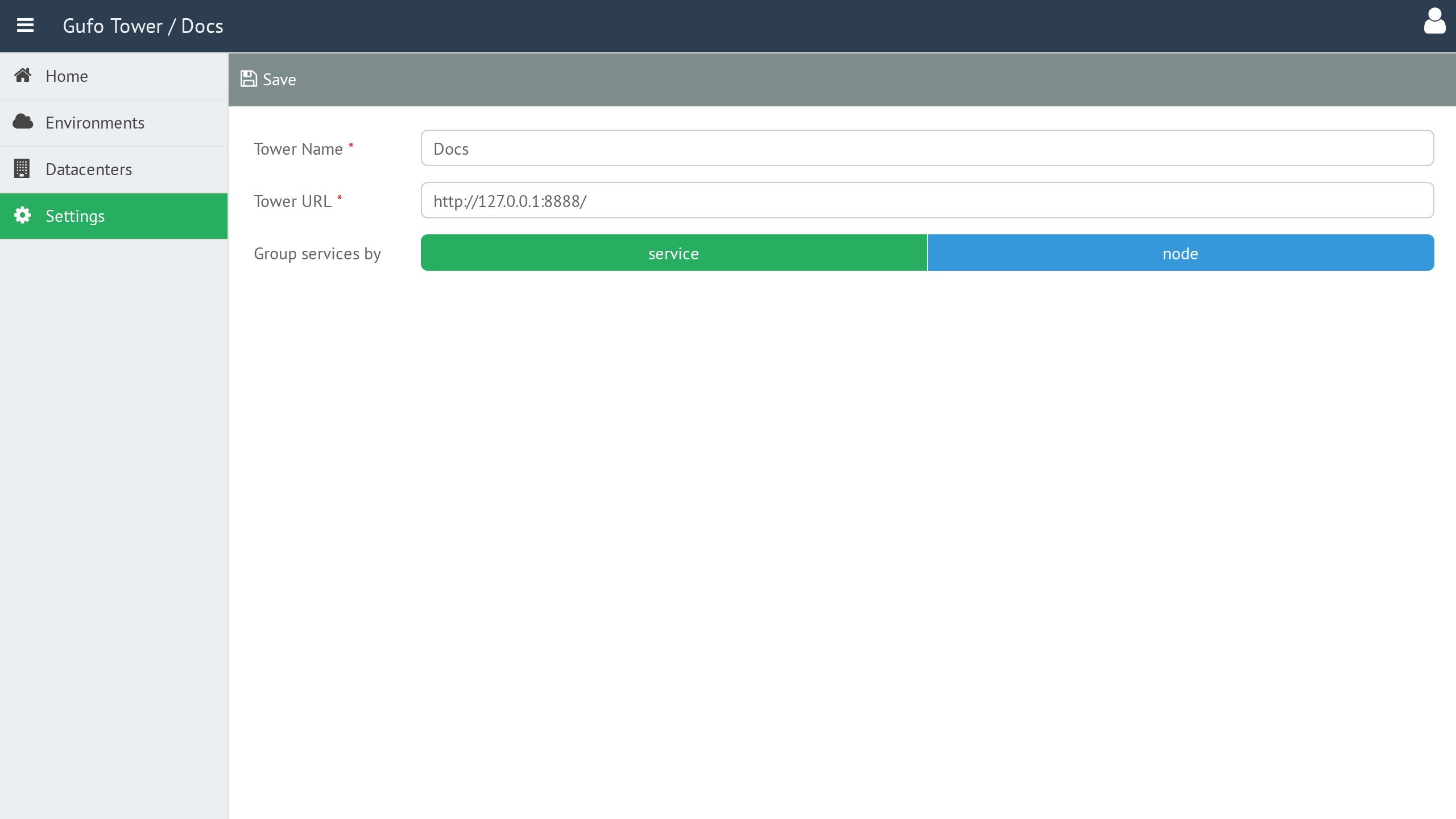 Settings Form
